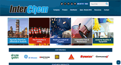 Desktop Screenshot of interchem.co.tt